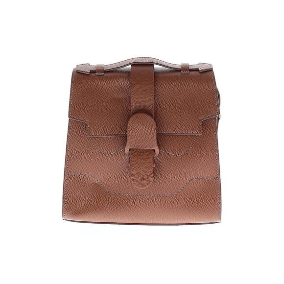 Senreve Mini Alunna brown Chestnut Top Handle Backpack Crossbody Bag - Picture 3 of 4